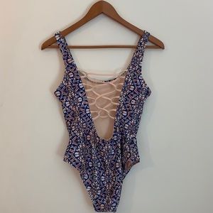 L*space Strappy back one piece swimsuit